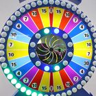 Lucky Turning Lottery Game Machine , Indoor 120kg Amusement Game Machine