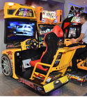 Speed Car Racing Arcade Machine Metal Material High Resolution With 42 &quot; LCD Screen