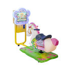 High Profit Coin Operated Carousel Horse , 3d Coin Operated Rocking Horse With 17 Games