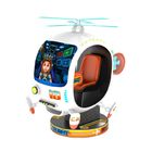 Amusement Park Kiddie Ride Machines 3d Extreme Flight W1480 * D2090 * H2240 Mm Size