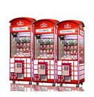 1 Player Coin Operated Crane Game Machine / Gift Vending Toy Claw Machine