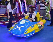 Theme Park Kids Arcade Machine Electric Space Ship Ride On Space Warship Car