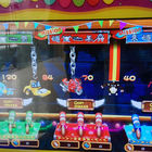 Customized Kids Arcade Machine , Crazy Toy 3 Players Ticket Lottery Game Machine