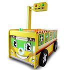 Bus Shape Big Sports Game Machine Air Hockey Table Credit Card Support