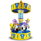 Kids Arcade Horse Racing Game Machine / Baby Toys Coin Operated Carousel Kiddie Rides