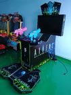 Exciting Shooting Arcade Machine Alien 2 Metal And Acrylic Material