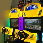 Coin Operated Outrun Car Racing Video Game Machine For 1-4 Player