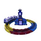 Track Railway Train Amusement Arcade Machines  / Kids Amusement Ride