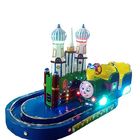 Coin Operated Kiddie Ride Machines Szf Intercity Train Rail FRP + Metal Material