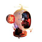 3D Large Helicopter Kiddie Ride Machines Electric Video Game 150W