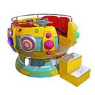 Disco Amusement Kiddie Rides Swing Game Machine For Multiplayer Fiberglass + Metal Material