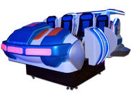 Cool Family 6 Seats Spaceship 9D VR Game Machine Theme Park Flight Simulator For Adults