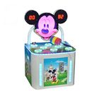 60W Kids Arcade Machine , Ticket Redemption Hit Frog Game Mouse Hammer Arcade Cabinet Game Machine