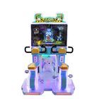 300W Kids Arcade Machine  / Single And Double Competitions Possible Redemption Ticket Rider Bike Game Machine