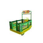 Trample Board Children Game Machine  /  Indoor Coin Operated Funny Kiddie Step On Screen Game Machine