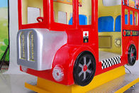 Funny London Bus Kiddie Ride Game Machine For Shopping Center