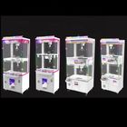 Amusement Center Crane Claw Machine Acrylic Cabint And Tempered Glass Material