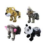 Plastic Mini Park Animal Joy Coin Operated Horse Ride / Kids Electric Cars