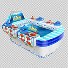 1 ~ 4 People Kids Arcade Machine With Coin Pusher  Fish Game Table Gambling