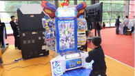 Robots Transform Indoor Amusement Kids Arcade Machine