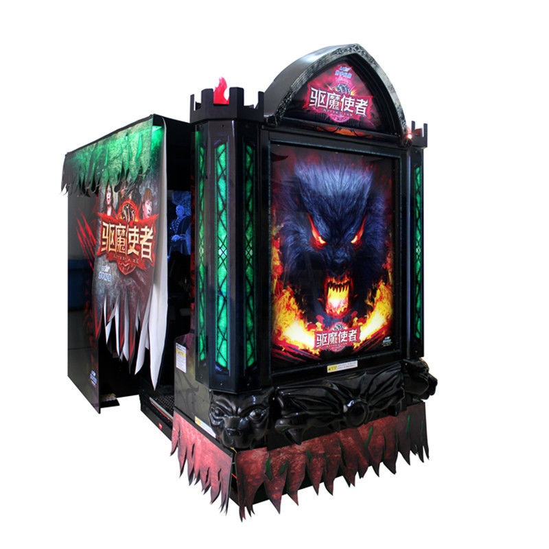 350W Coin Operated Arcade Machines , Exciting After Dark Shooting Game Machine