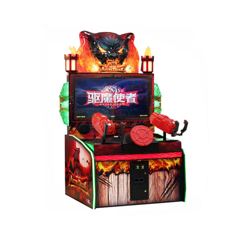 Hd Screen Shooting Arcade Machine Coin Operated 110V / 220V Voltage 1 Year Warranty