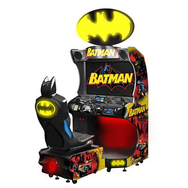 Batman Simulator Racing Arcade Machine For Kid ' S Playground 12 Months Warranty
