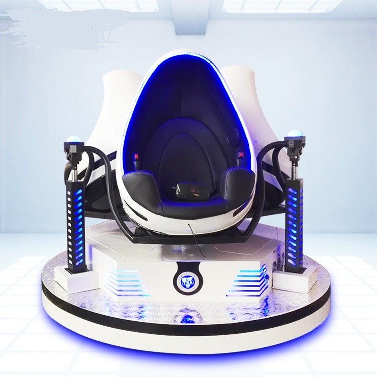 Cinema Business Virtual Reality Simulator 1 / 2 / 3 Seat 9d VR Egg For Shop