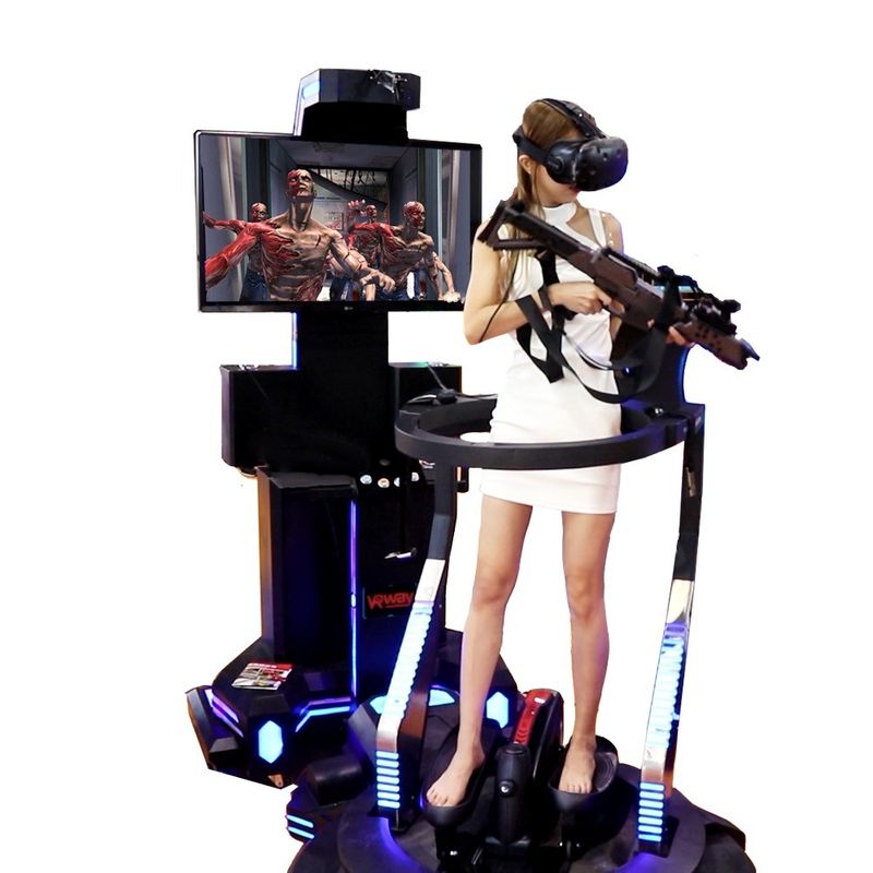 Exclusive Shooting Game Virtual Reality Simulator For Game Zone Customized Color
