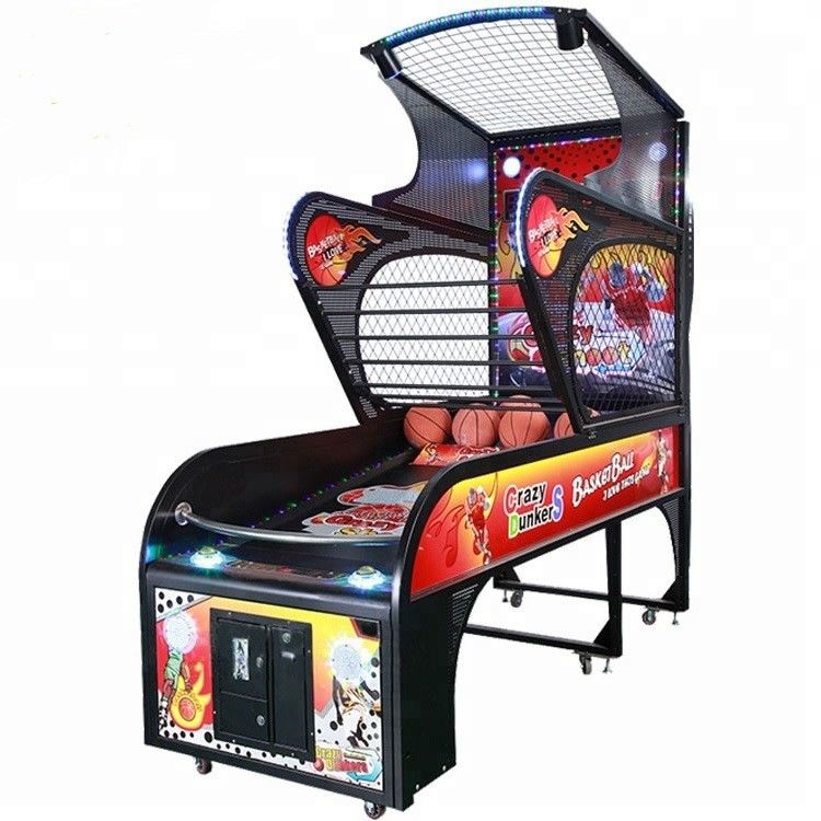 Boxing Luxury Basketball Shooting Game Machine For Amusement Park 1 Year Warranty