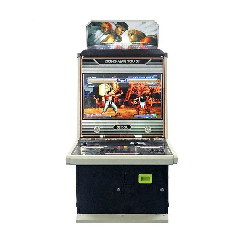 32 &quot; Street Fighter Arcade Machine , 85KG Coin Operated Video Game Machines