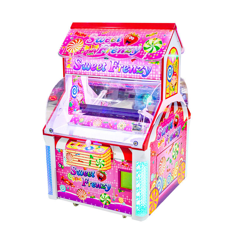 Sweet Frenzy Candy Gift Vending Machine For Children 2 Player Coin Pusher Type