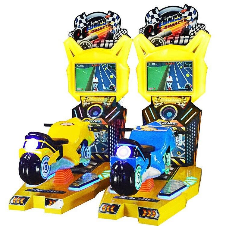 1 Player Coin Operated Simulator Driving Car Video Moto Racing Arcade Game Machine