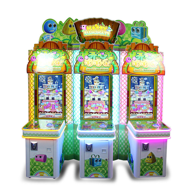 Attractive Happy Eliminate Lottery Ticket Vending Machine Fiberglass Material