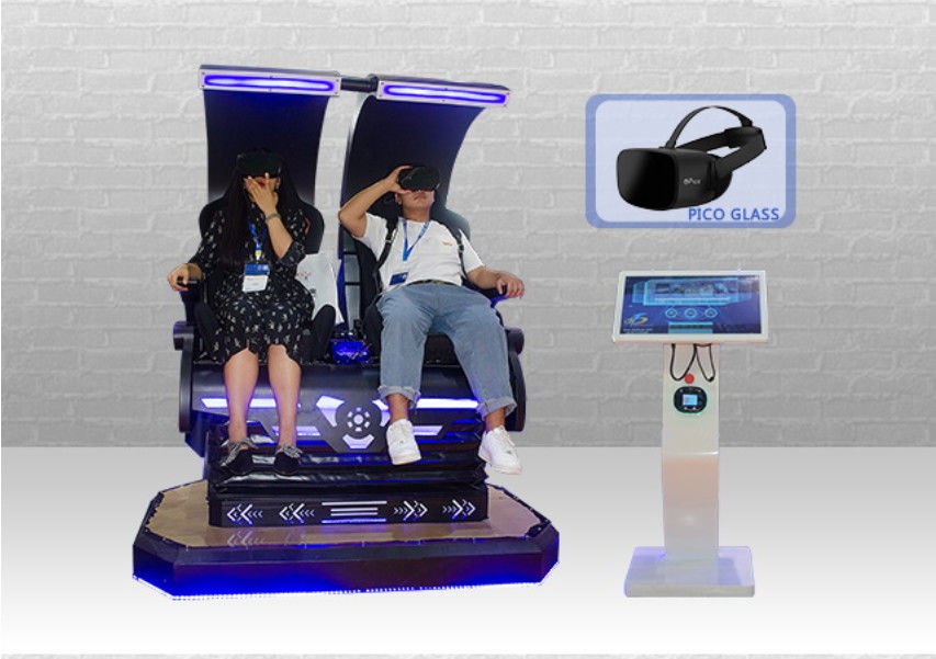 Electric System Virtual Reality Simulator Shooting Game Machine With 360 Degree Rotation