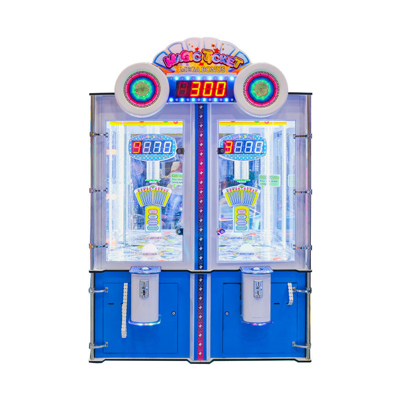 Dual Player Redemption Arcade Machines / Ball Drop Game Machine CE Certificate