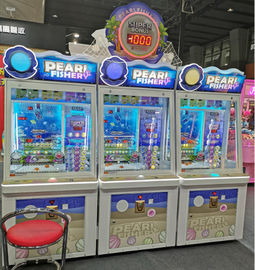 Redemption Pearl Fisher Happy Ball Pusher Lottery Ticket Game Machine For Amusement Room