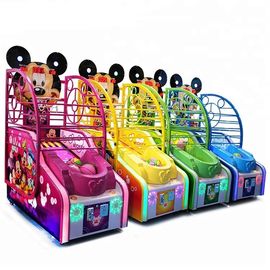 Arcade Mickey Basketball Shooting Game Machine Metal Cabinet Firm And Durable