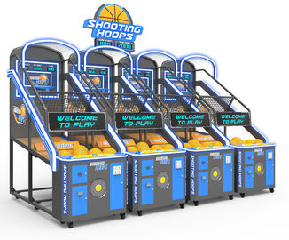 Coin Operated Street Basketball Arcade Machine For 3 Person English Version