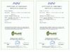 China Vast International Vedio Games Co., Limited. certification