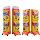 Coin Operated Arcade Claw Machine  ,  Gashapon Dispenser Display Plastic Capsule Toy Vending Machine