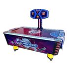 Theme Park Air Hockey Arcade Machine With Metal / Wood / Plastic Material